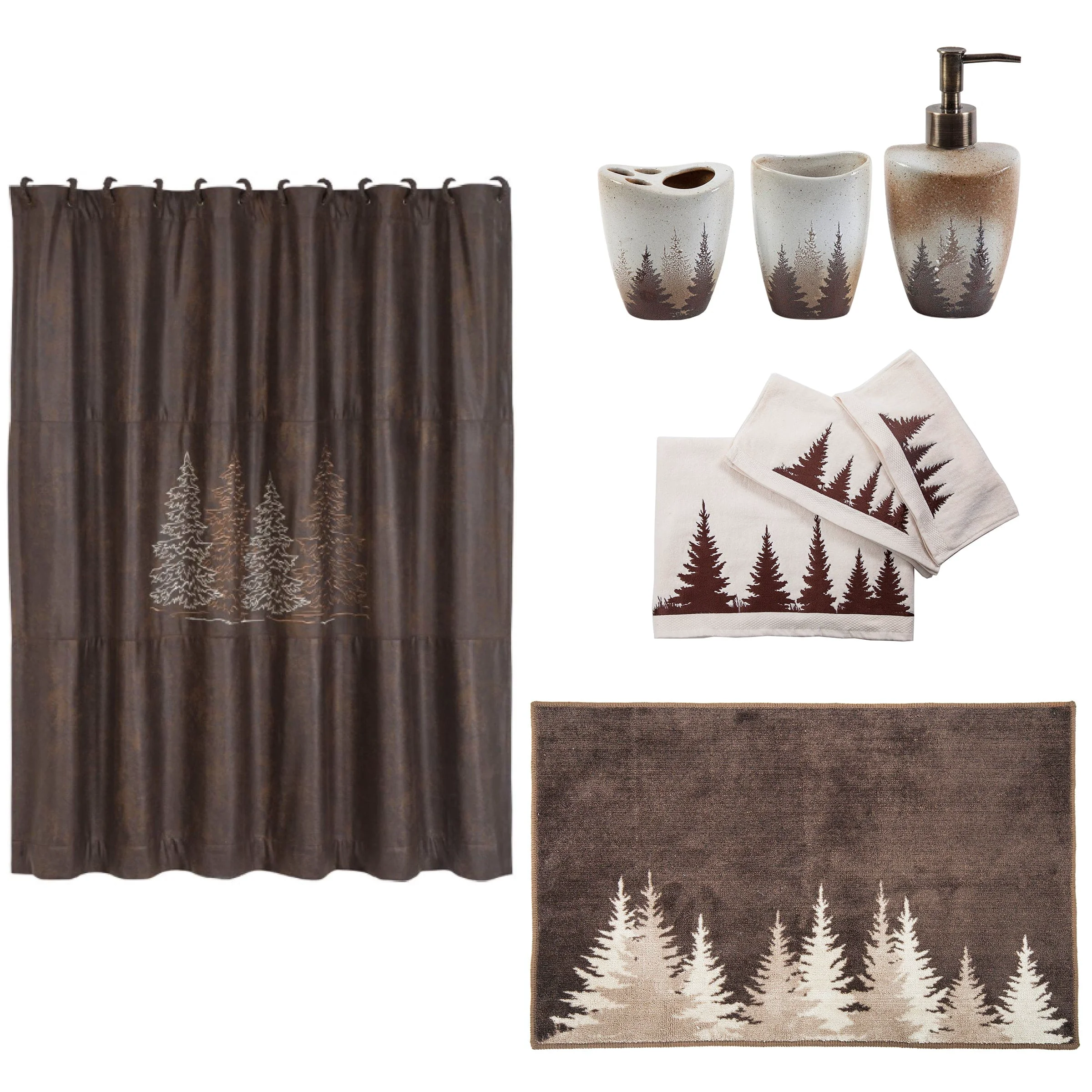 Artisan Clearwater Pines Bathroom Sets 8 Pc Pure