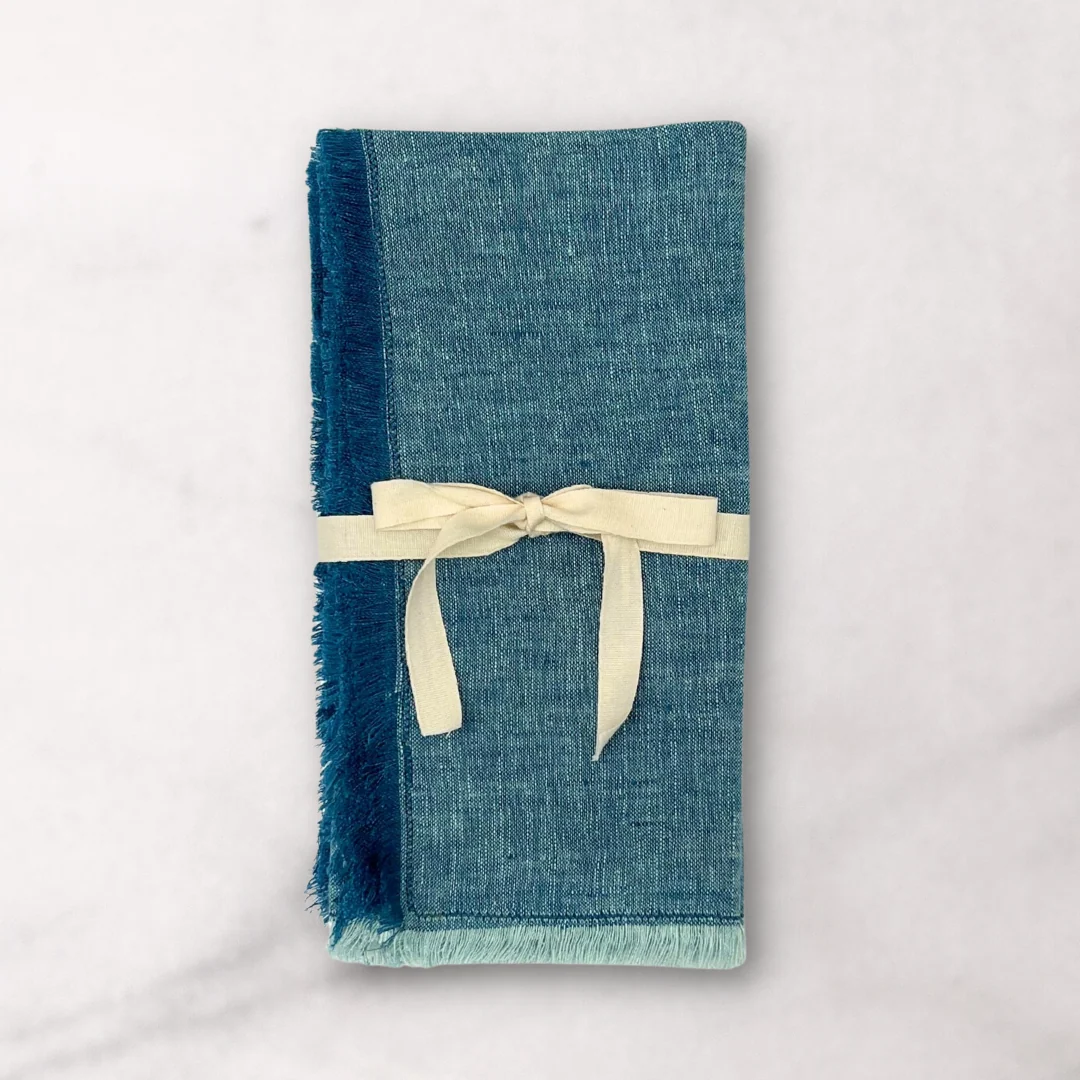 Fashionable Lilia Napkins Set of 4 Ocean Innovative