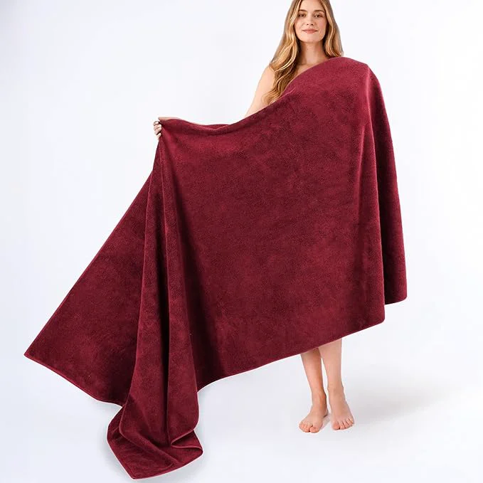 Flexible American Soft Linen Cotton 600 GSM Turkish 40×80 Oversized Bath Towel Sheet Advanced