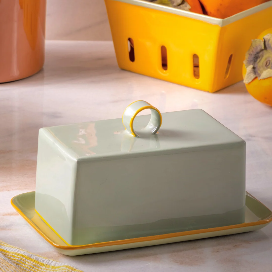 Safe Harlow Bright Butter Dish Luxury