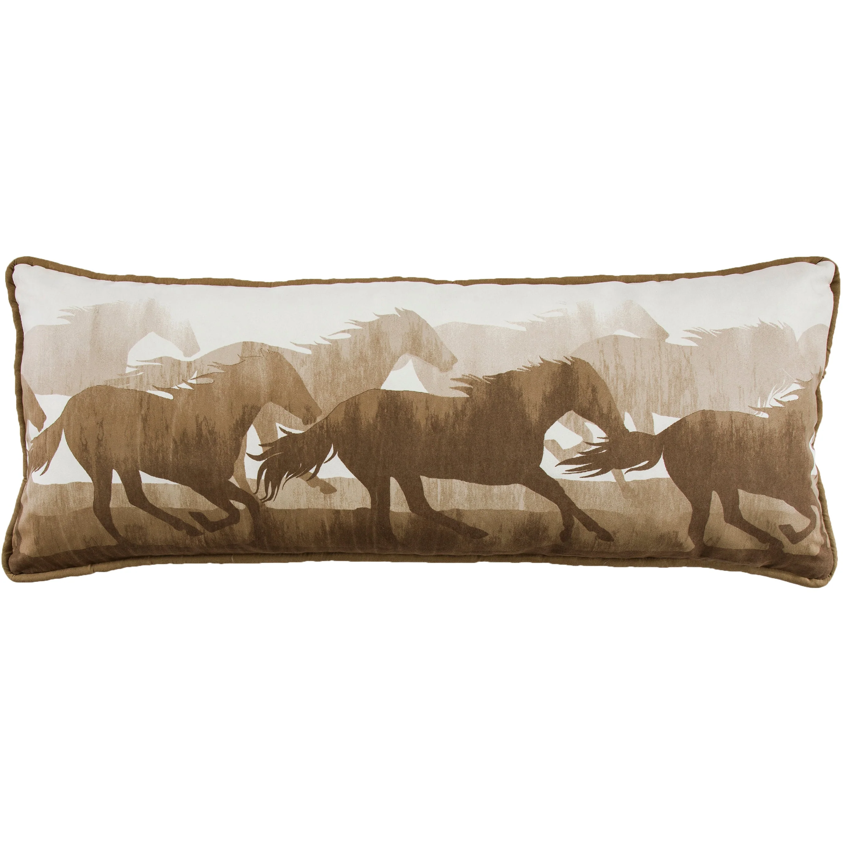 Outstanding Brown amp White Running Horse Body Pillow High-Performance