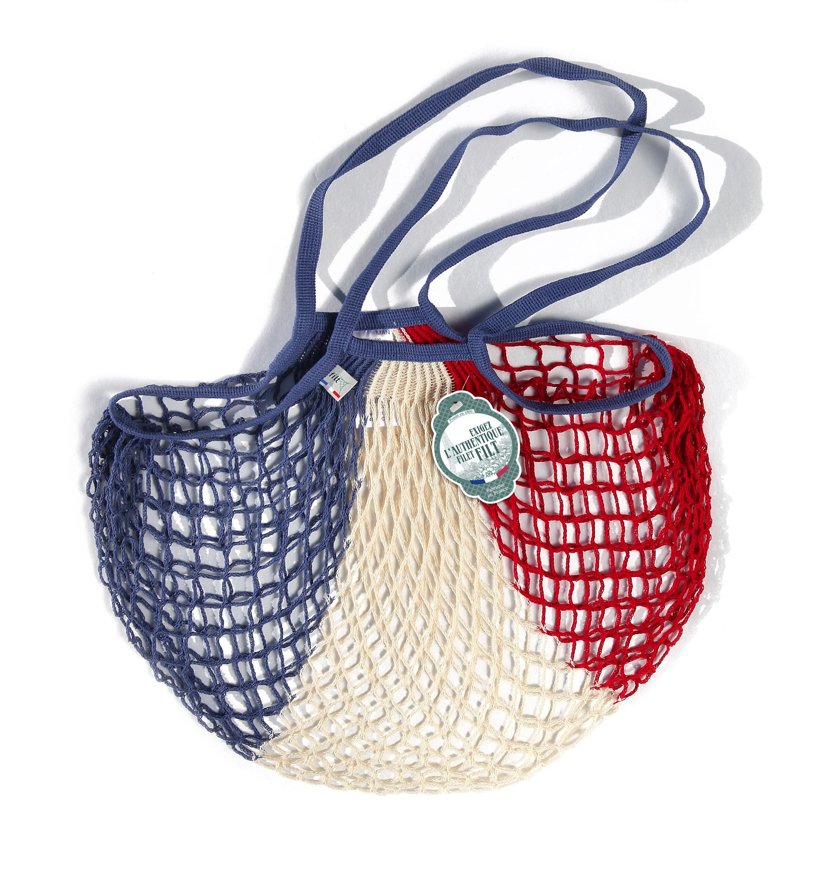 Green Filt Red White Blue Cotton Shopper Medium – 220 BLEU.BLANC.ROUGE Optimized