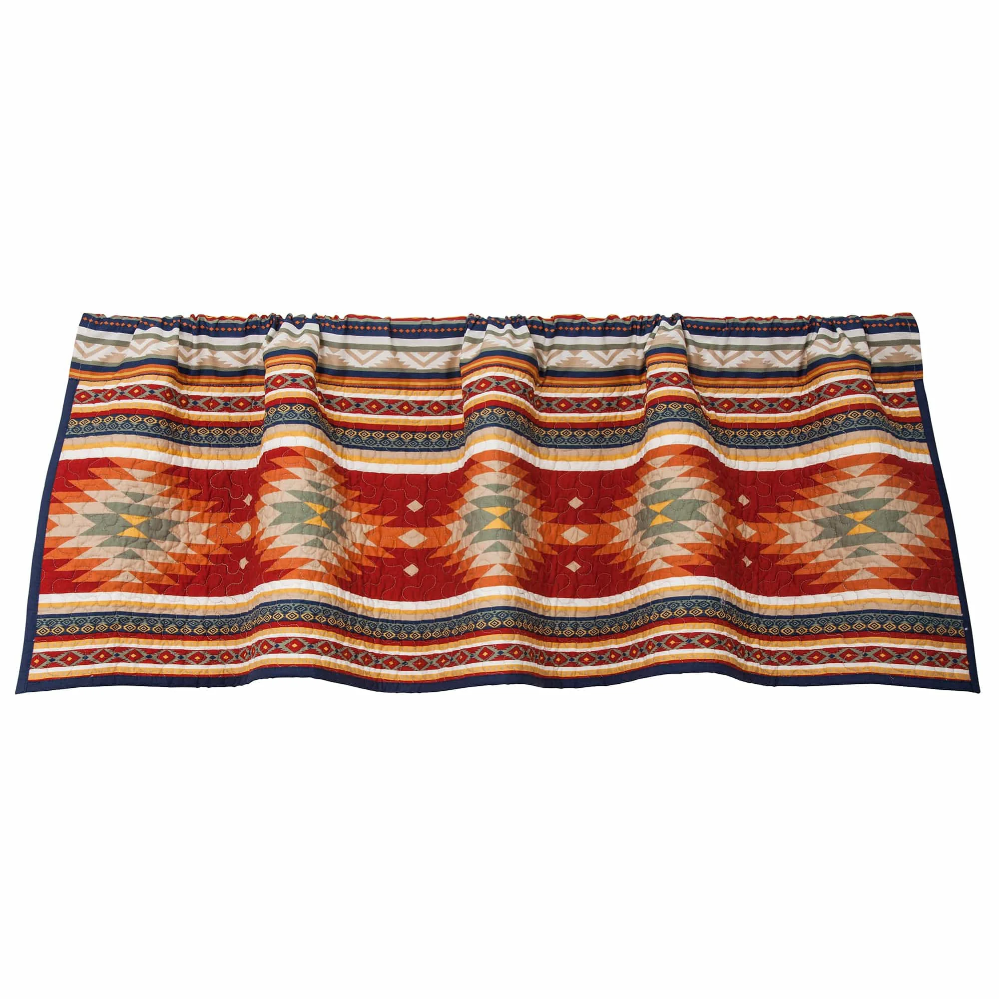 Recyclable Del Sol Aztec Design Valance Stylish