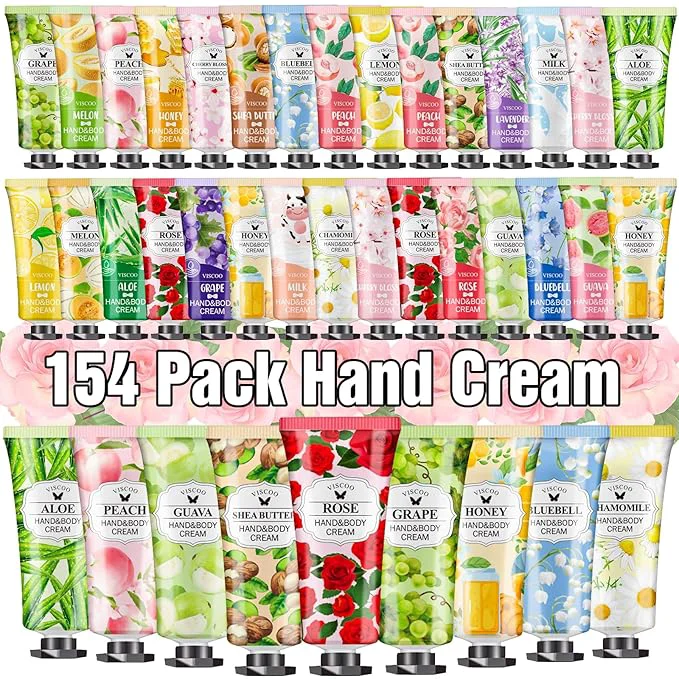 Official VISCOO 154 Pack Hand Cream Gifts Set High-Grade