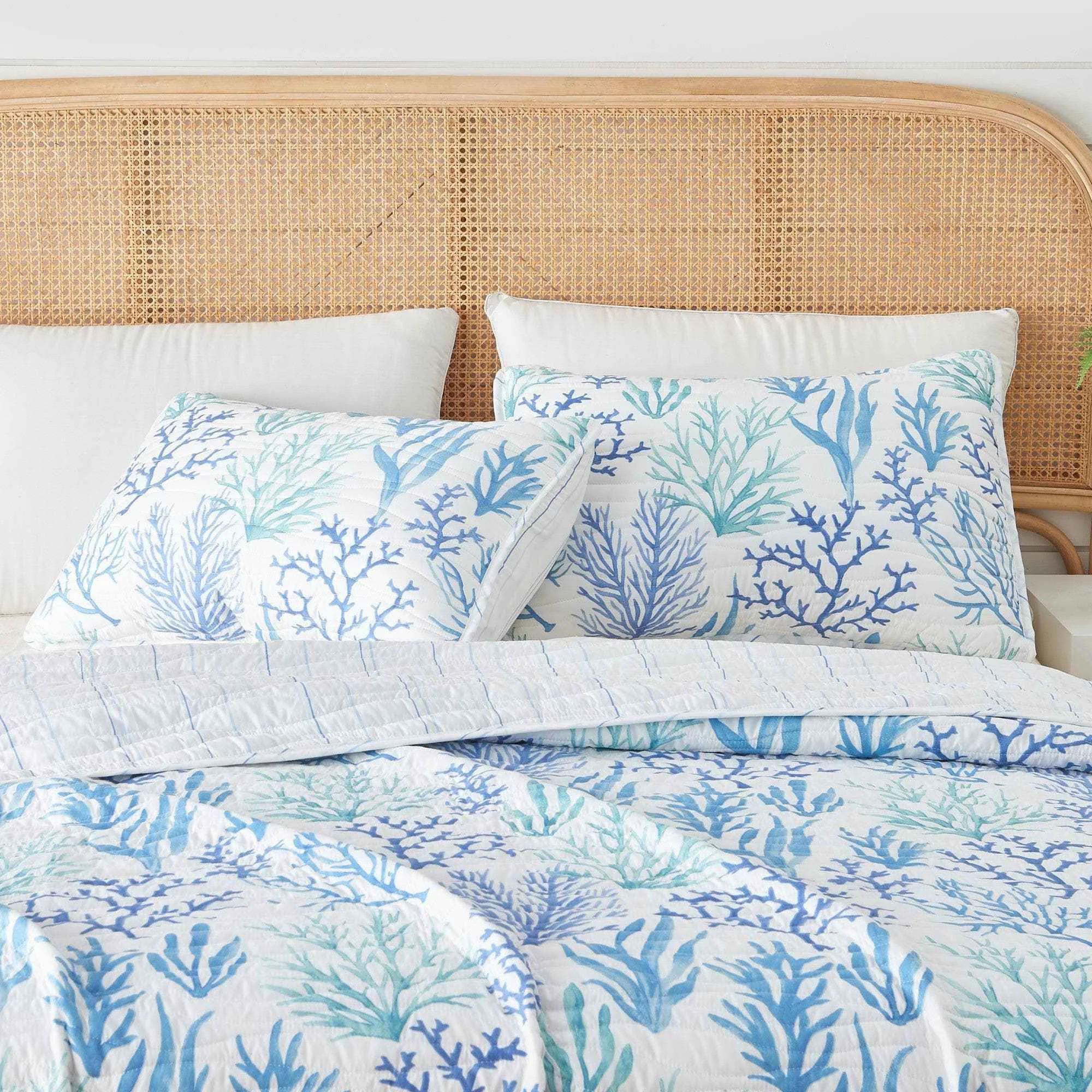Relaxed Blue Coral Quilt – Amelia Island Proven