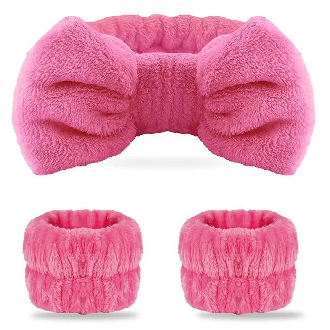 Sophisticated WSYUB Spa Headband and Wrist Bands Quality