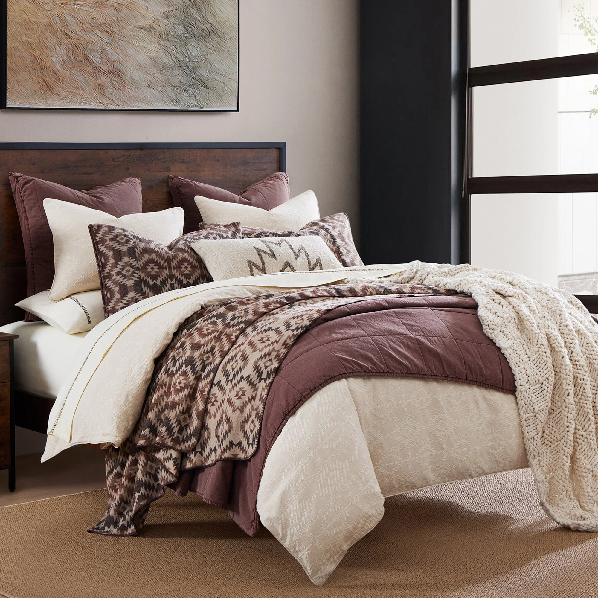 Clean Mesa Wool Blend Blanket Exceptional