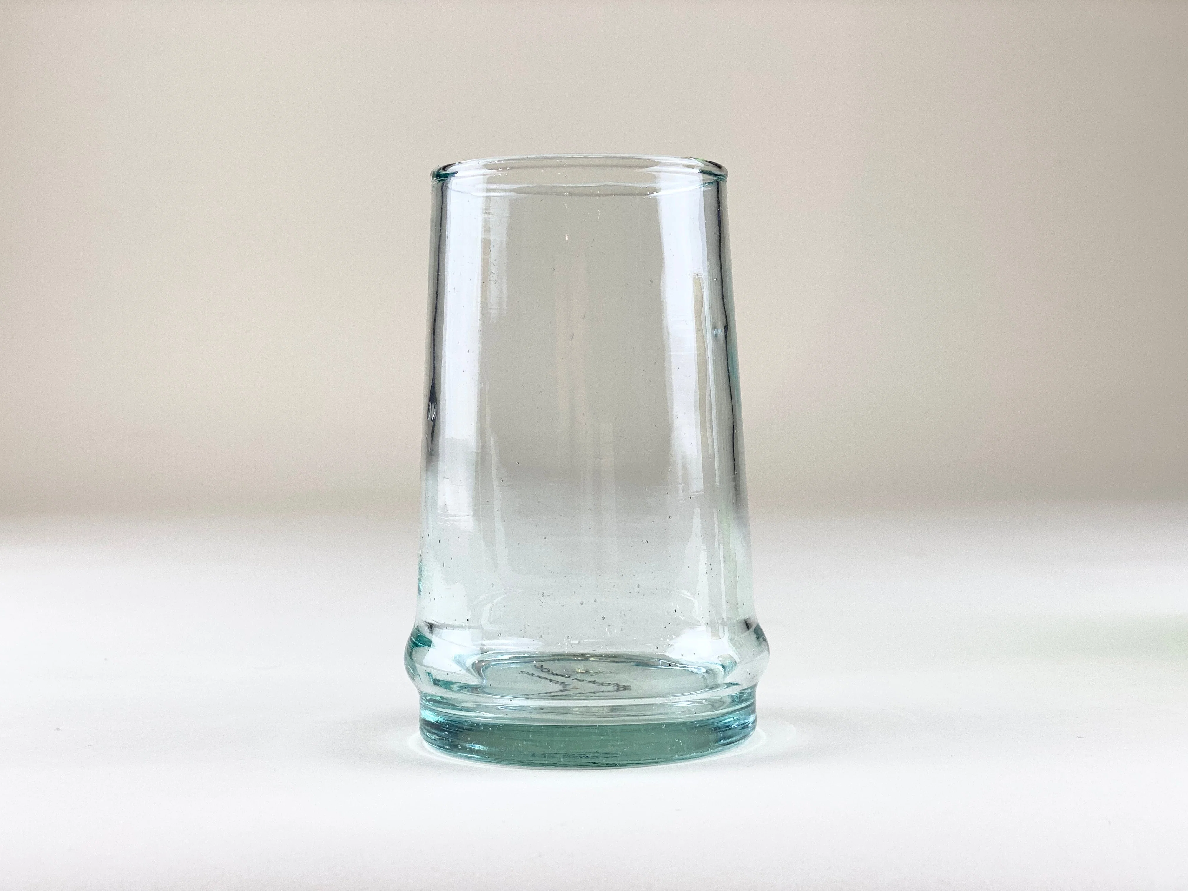 Quality Beldi Large Tapered Tumbler Clear First-Class