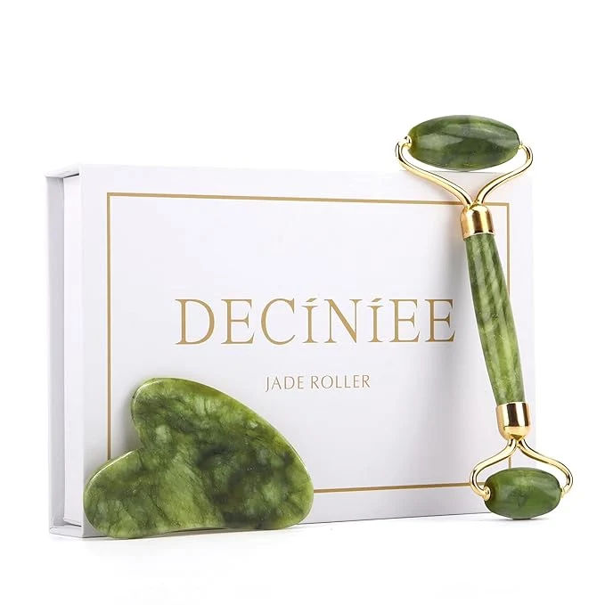 Trusted Deciniee Jade Roller and Gua Sha Set Enhanced