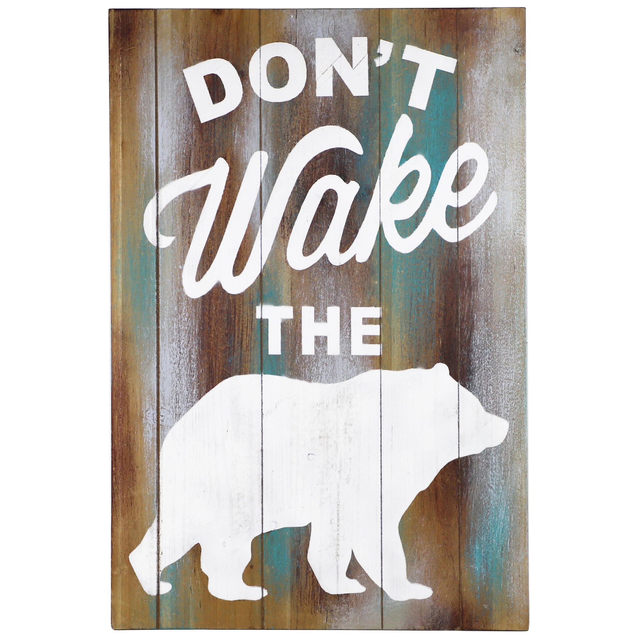 Refined Don 39 t Wake The Bear quot Wall Décor Clean