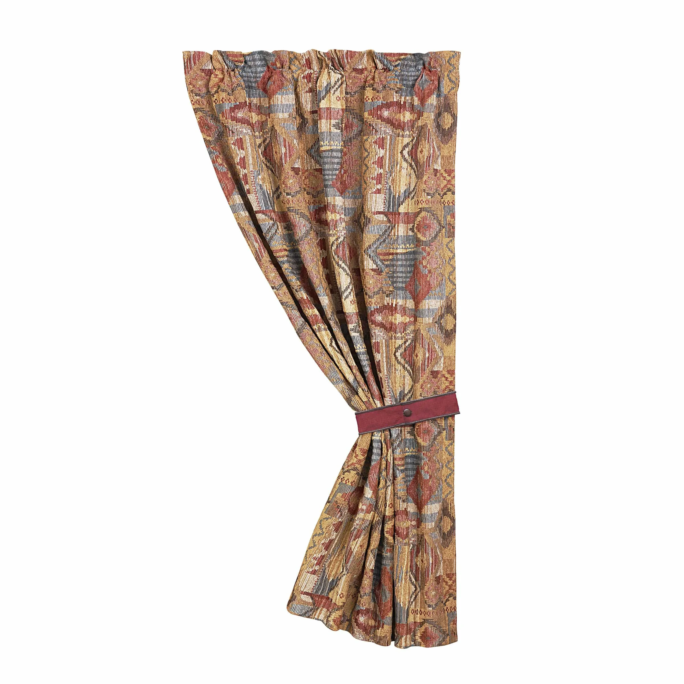 Comfortable Ruidoso Patchwork Curtain Clean