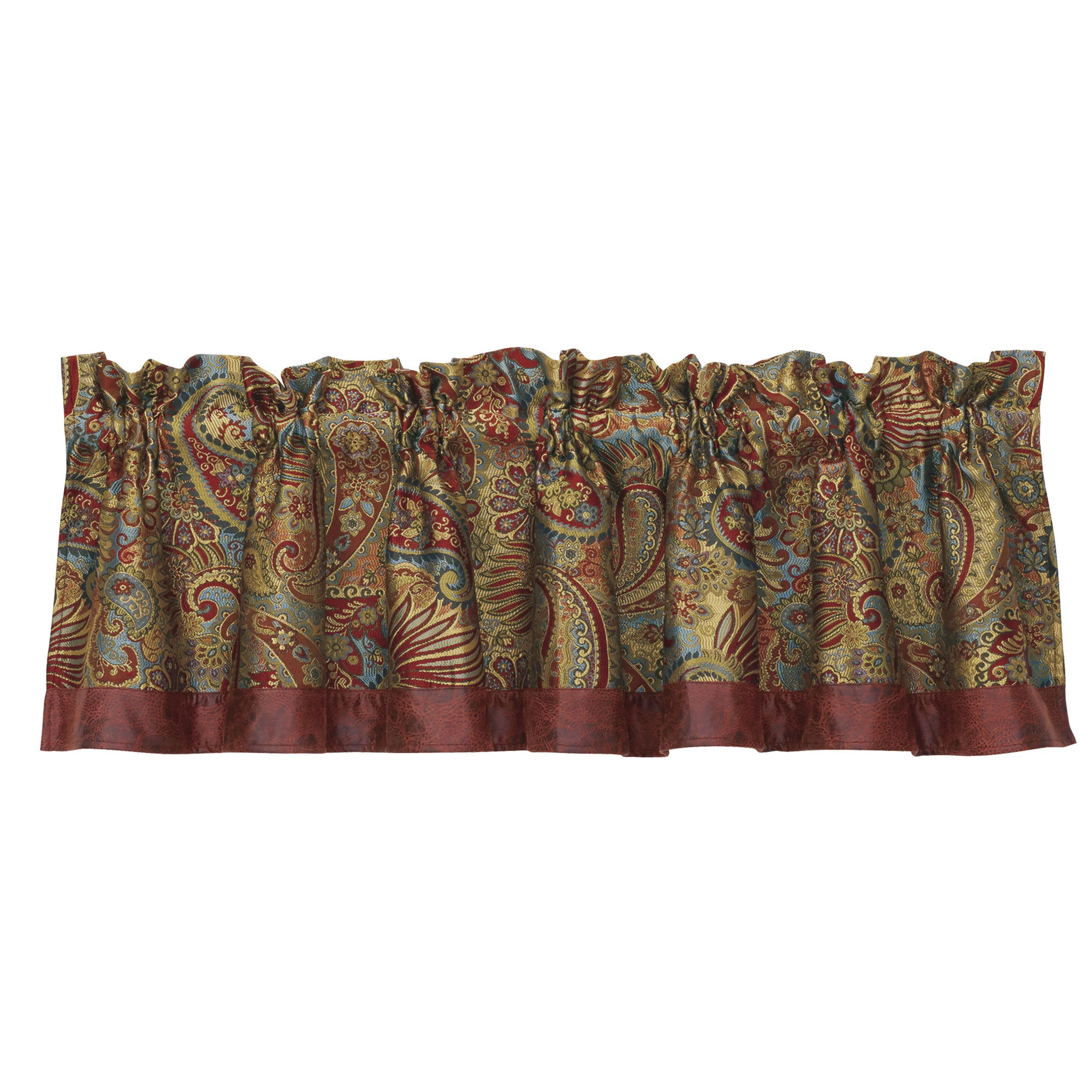Unique San Angelo Paisley Valance Superior