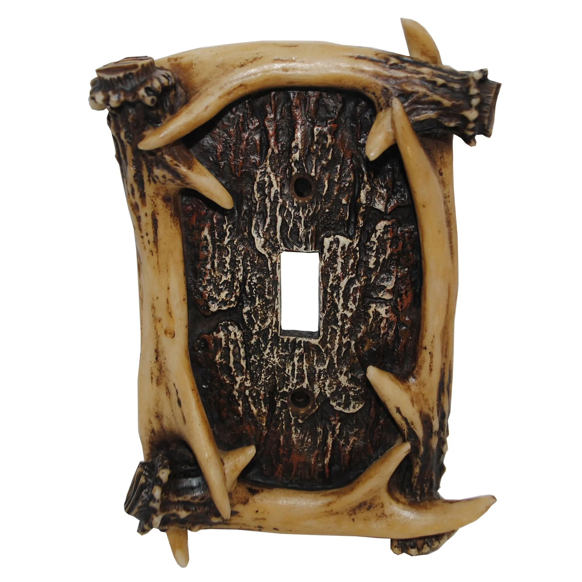 Consistent Antler Single Wall Switch Plate Healthy