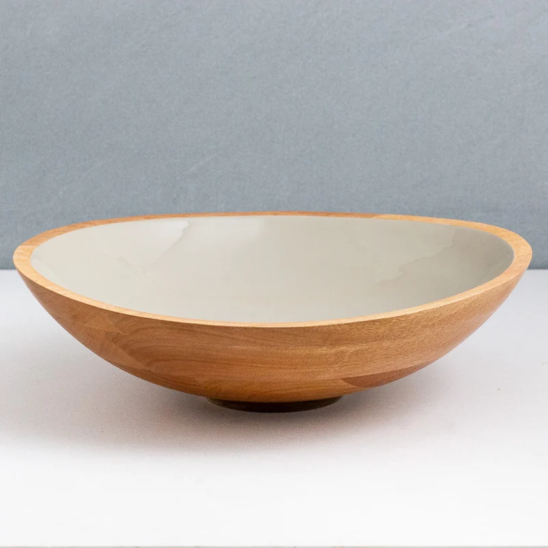 Stylish Madras Oversized Bowl Taupe Unique