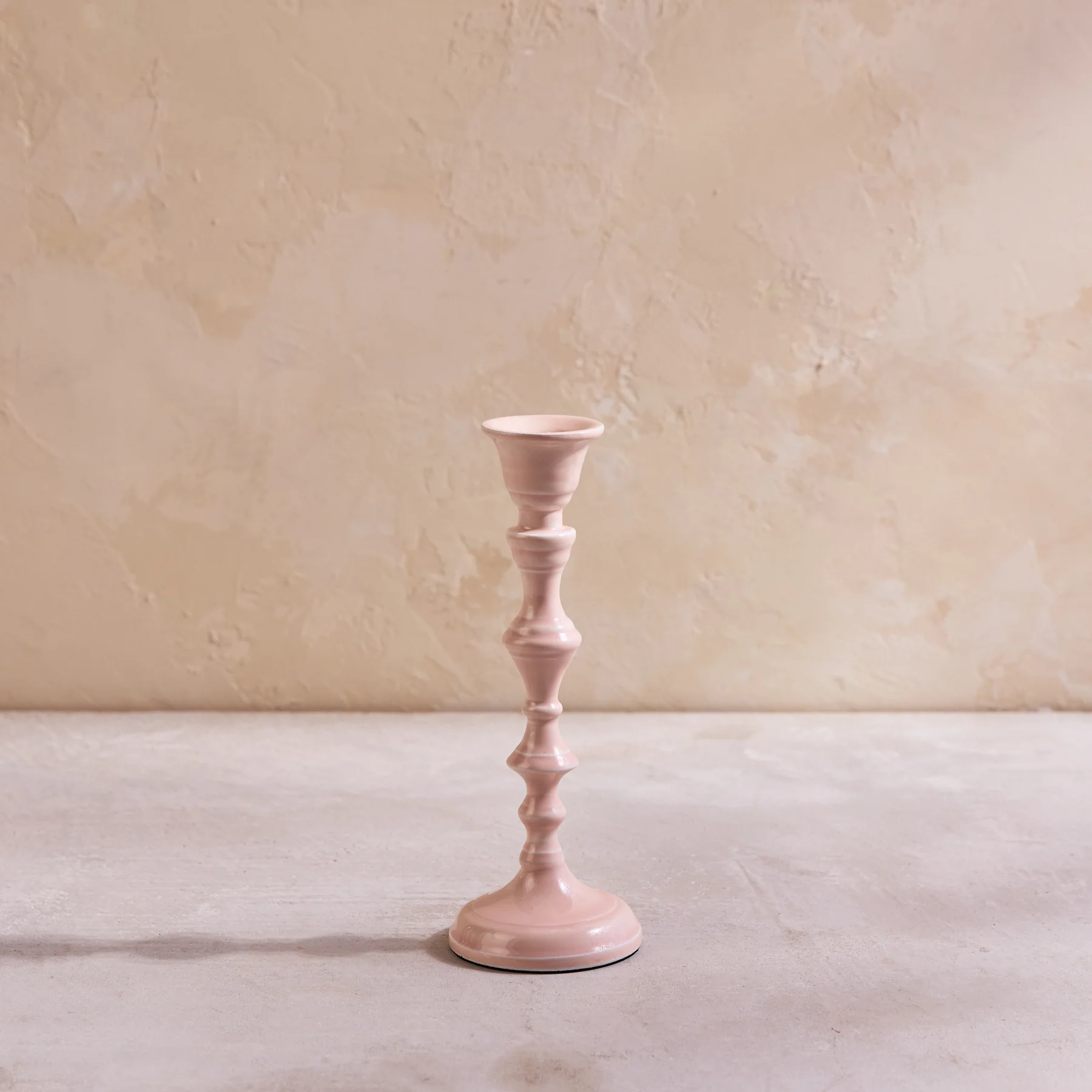 Luxury Nera Light Rose Candle Holder Small Soft