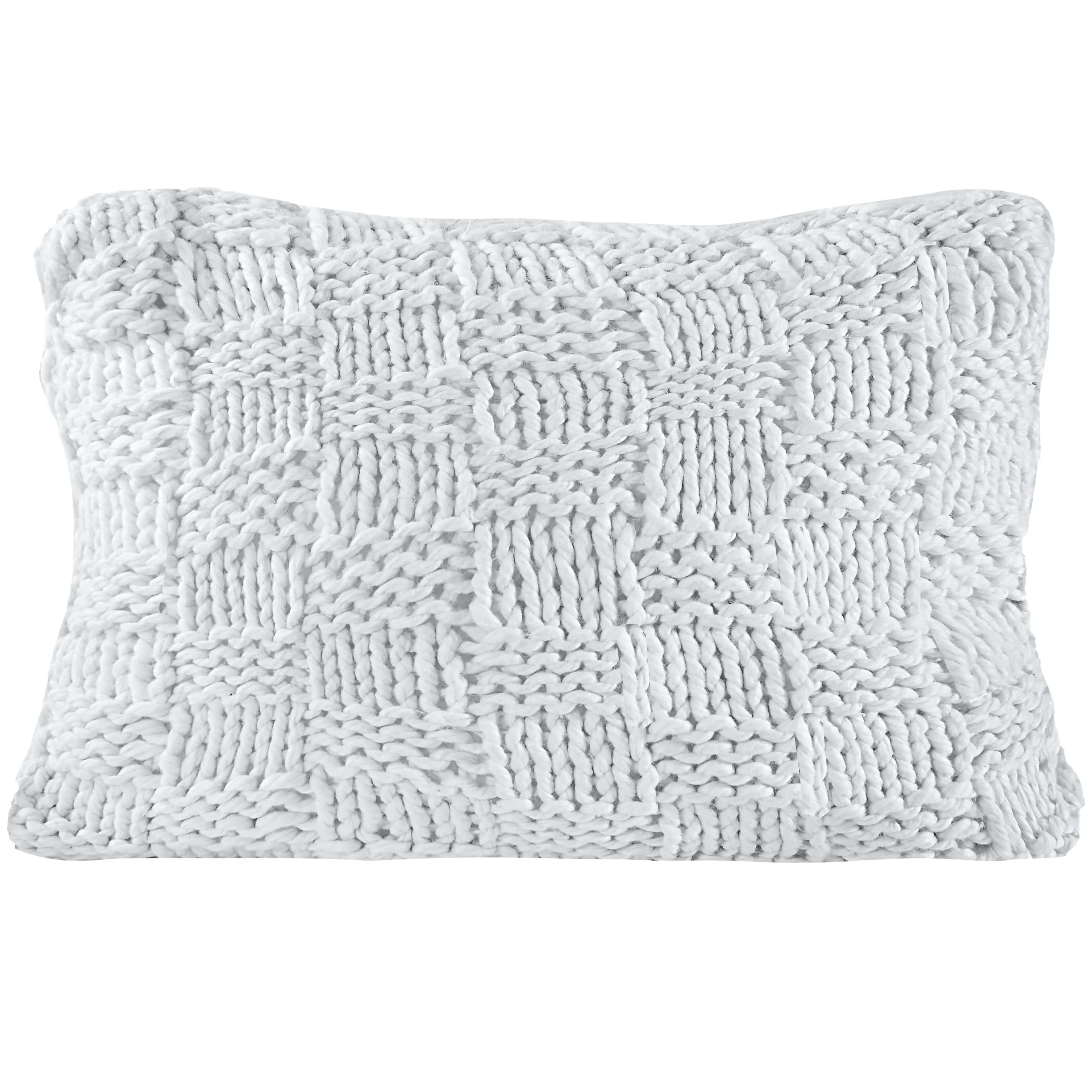 Artisan Chess Knit Dutch Euro Pillow Top-Quality