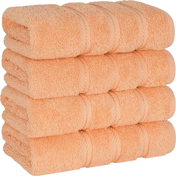 Fast American Soft Linen Luxury Hand Towels Green