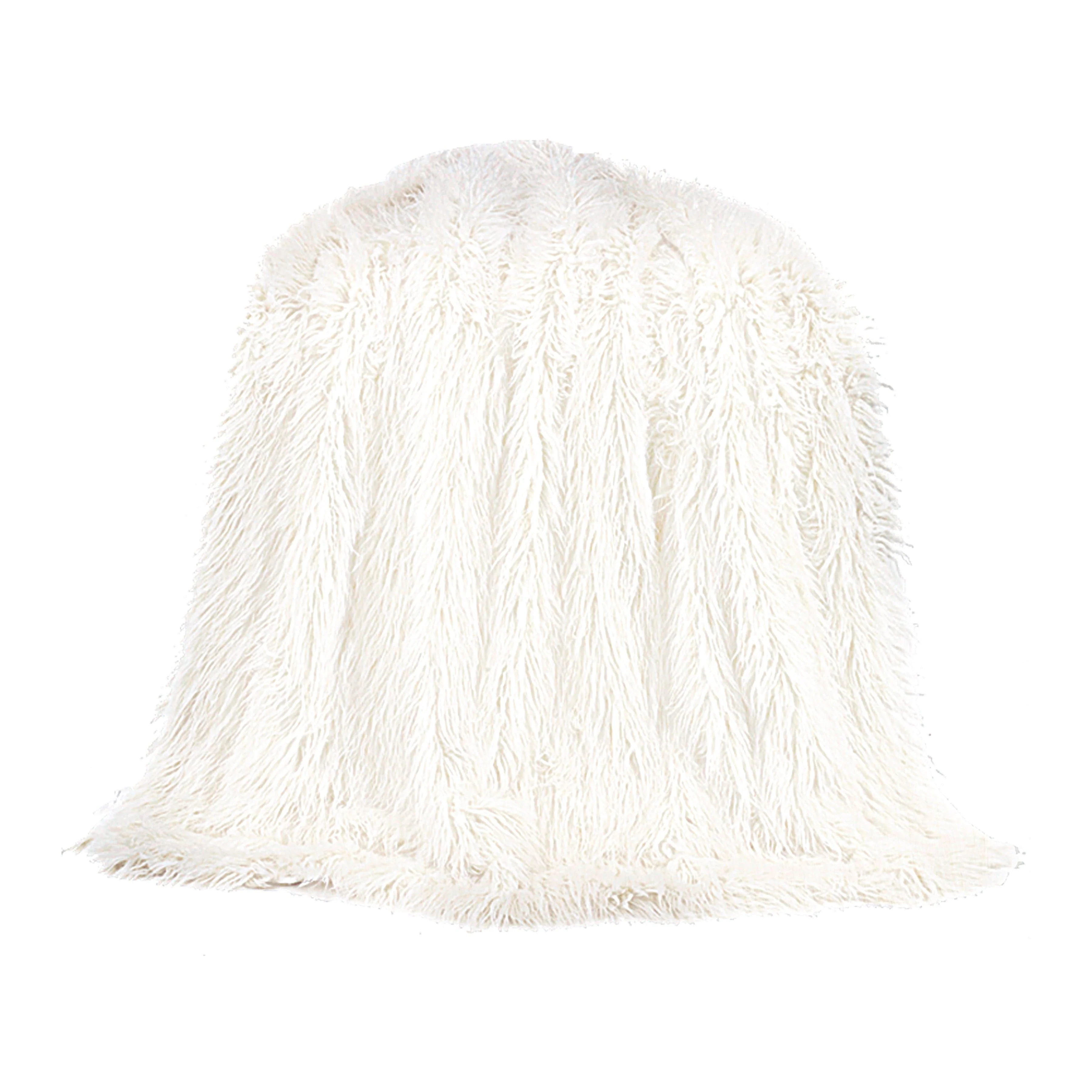 Effective Mongolian Faux Fur Throw Blanket Organic