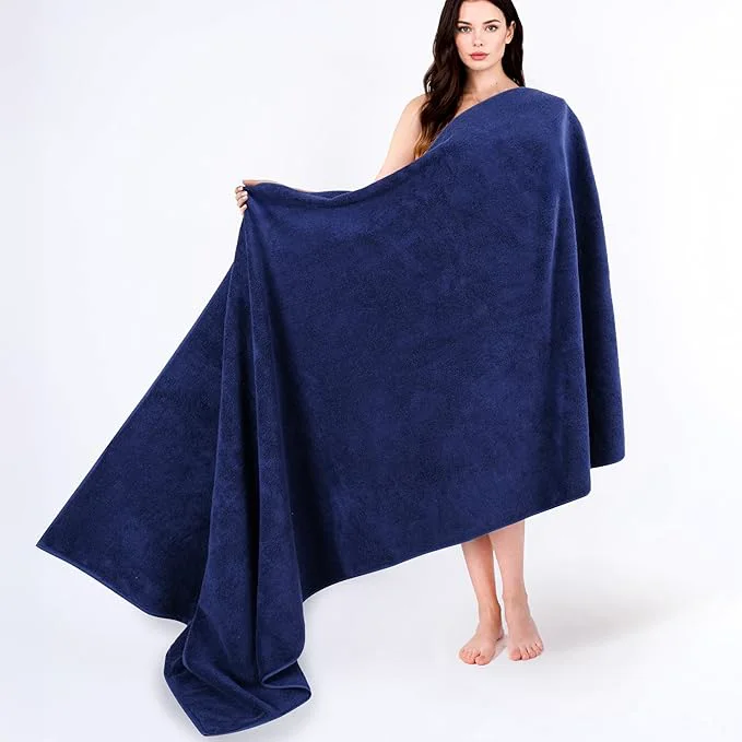 Refined Cotton Paradise Cotton 40×80 Oversized Bath Sheet Extra Large Turkish Quality