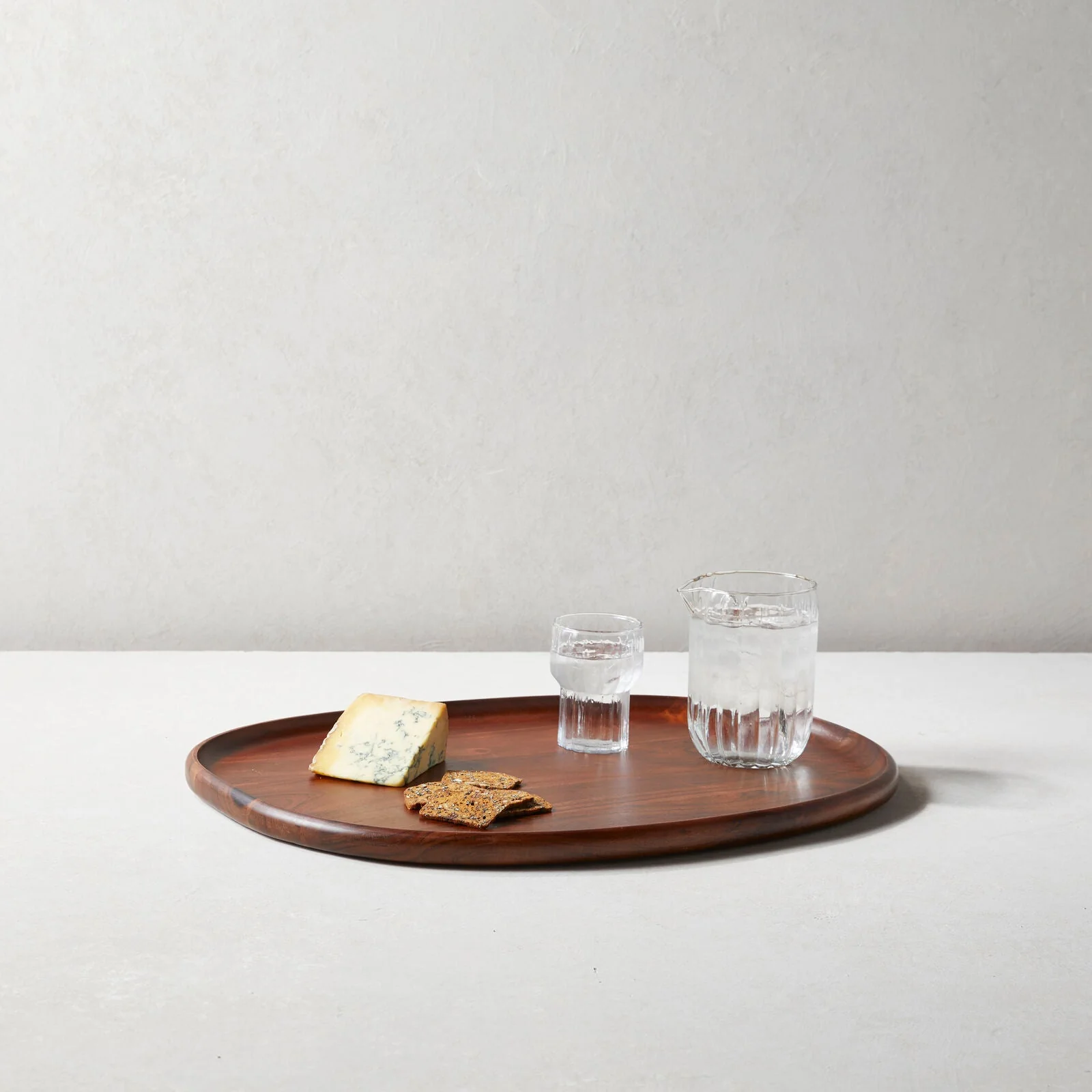 Detailed Talo Medium Acacia Tray Walnut Specialty