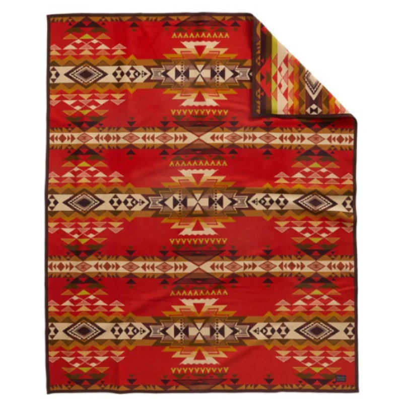 Outstanding Highland Peak Red Blanket Red Chili Practical