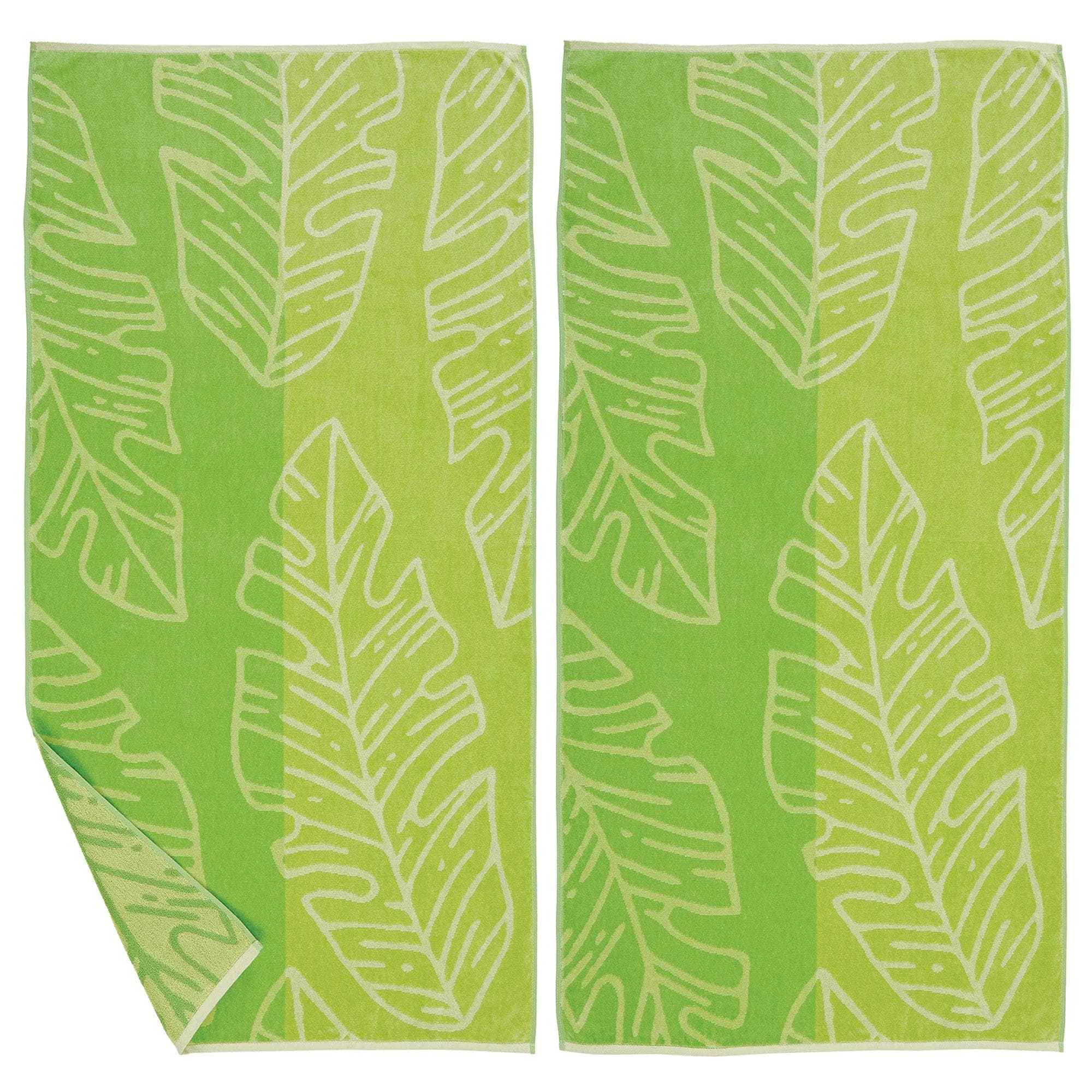 Smart 2 Pack Vibrant Beach Towels – Boca Collection Safe