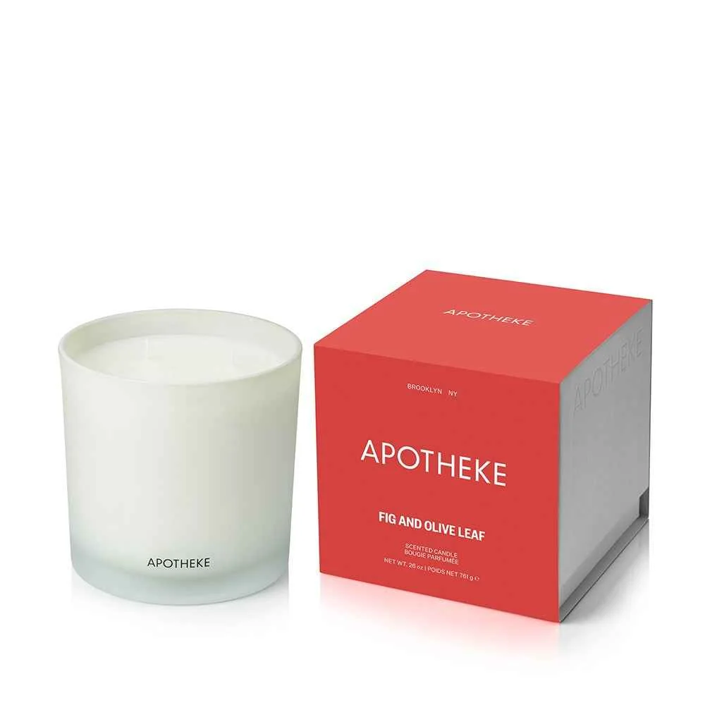 Elite Fig and Olive Leaf 3-Wick Candle Relaxed