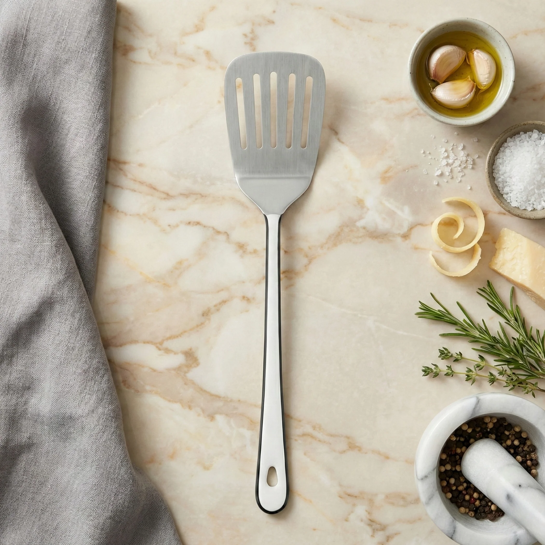 Fashionable Harlow Spatula with Stainless Steel Head Luxury