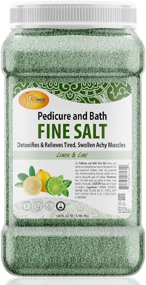 Solid Professional Dead Sea Salt Pedicure Soak Authentic
