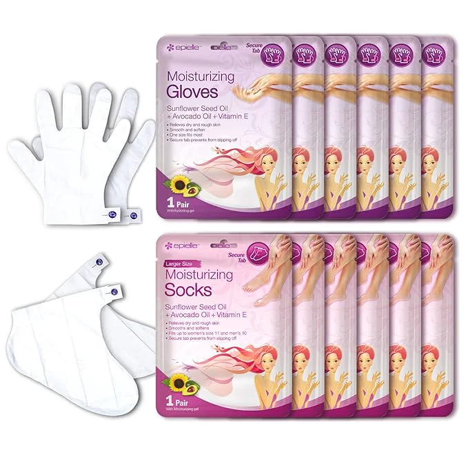 Expertly Made Epielle Moisturizing Hand Foot Masks Soften Dry Skin Artisan