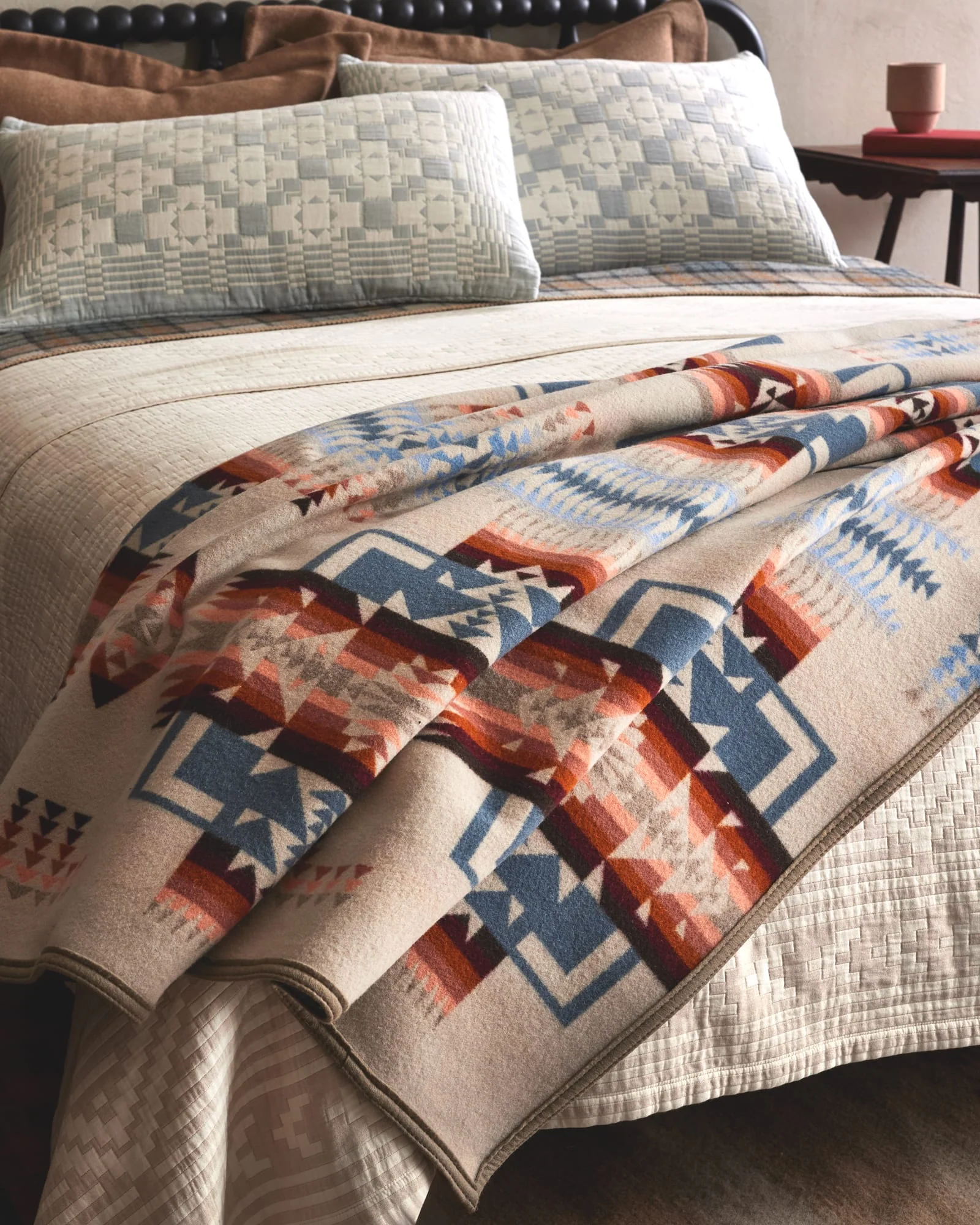 Minimalist Chief Joseph Blanket Rosewood Convenient