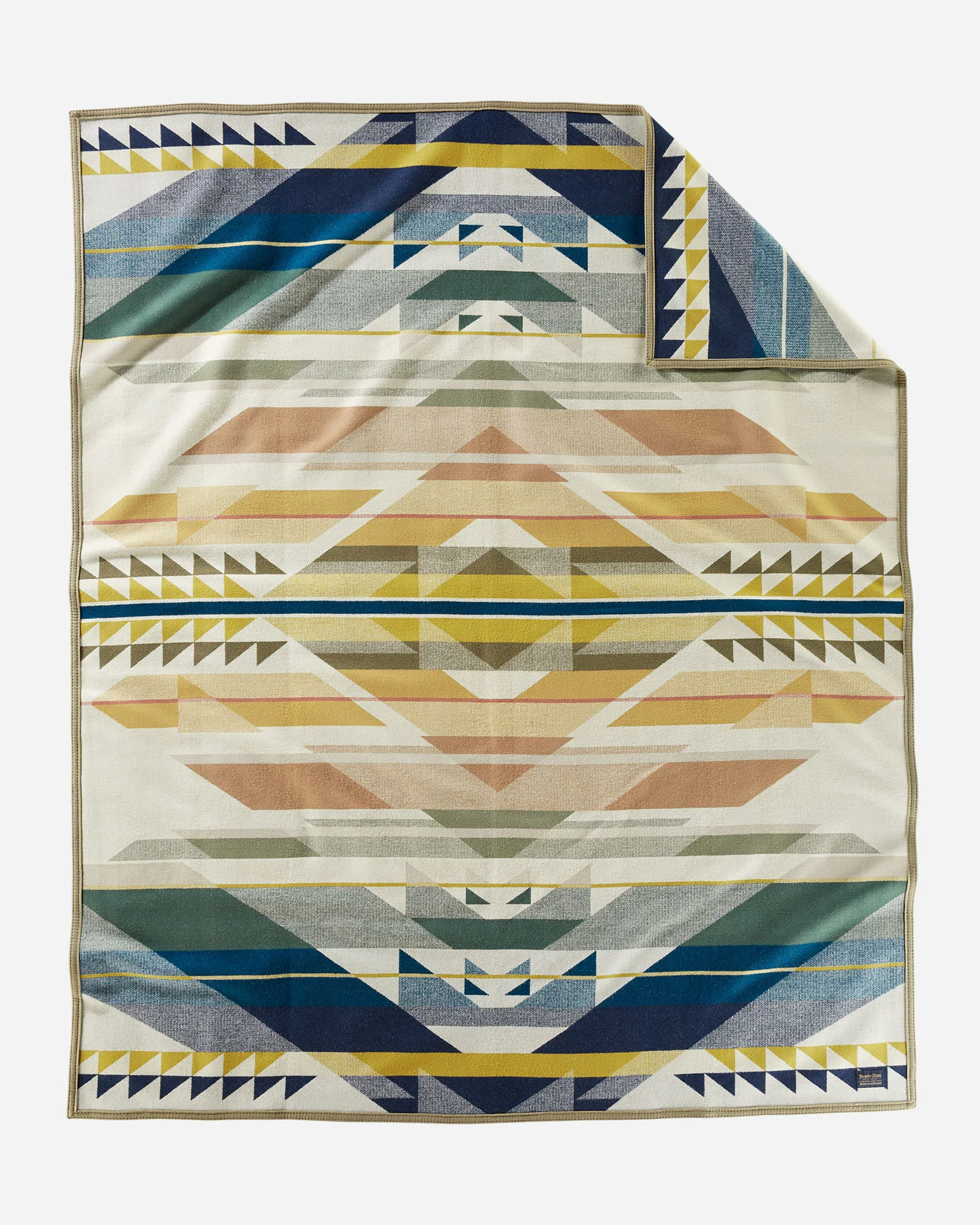 Fine Fossil Springs Blanket Cream High-End