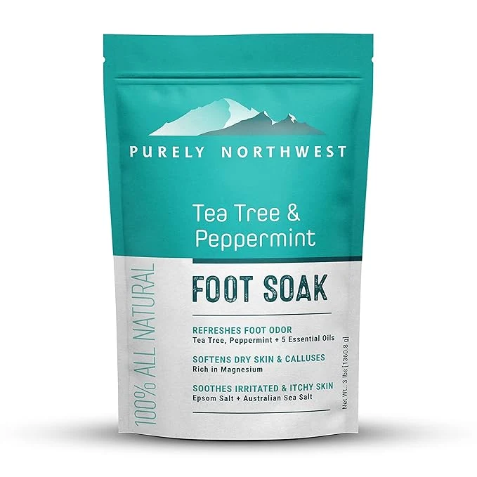 Contemporary 3 Pounds-Tea Tree Peppermint Foot Soak MSM Elegant