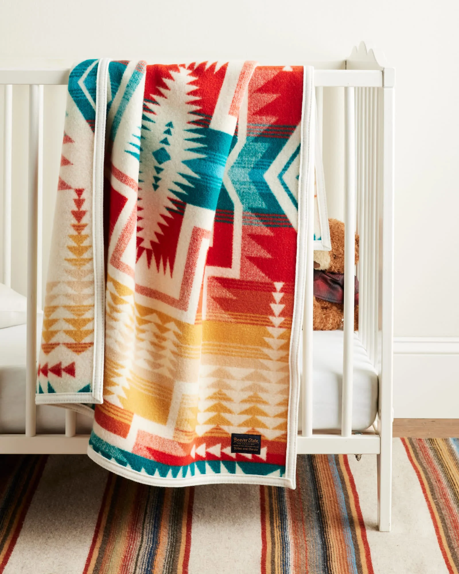 Recyclable Harding Star Crib Blanket Safe