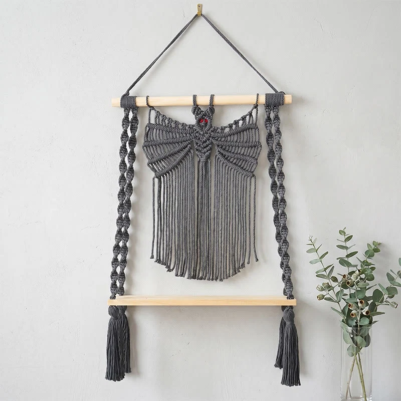 Advanced Ownkoti Boho Bat Macrame Wall Hanging World-Class
