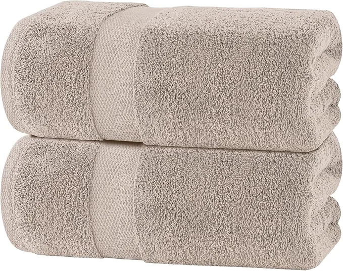 Dependable White Classic Luxury Soft Bath Sheet Towels Casual