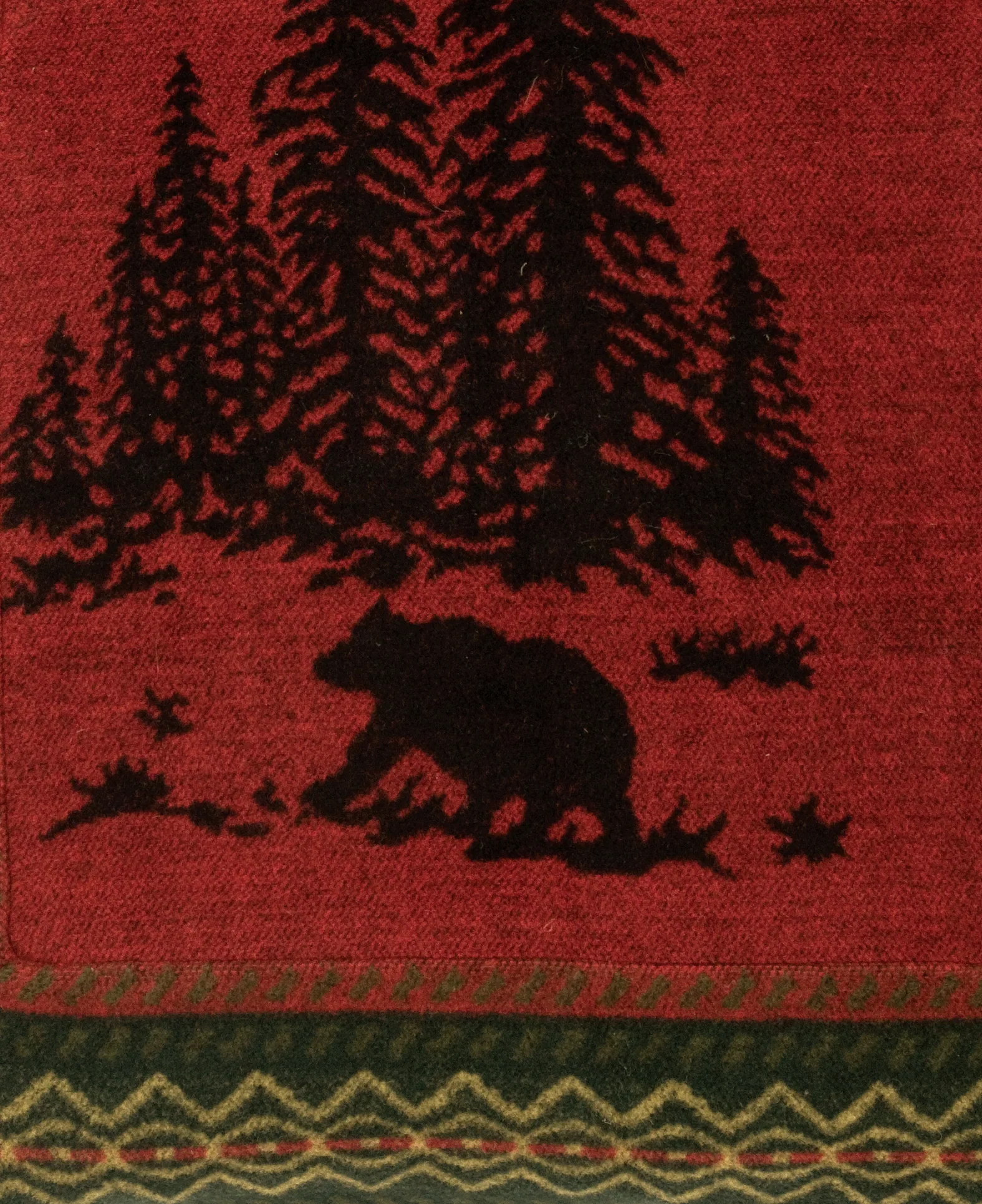 Professional Bear Border Fabric by the Yard Grade 30 Smooth