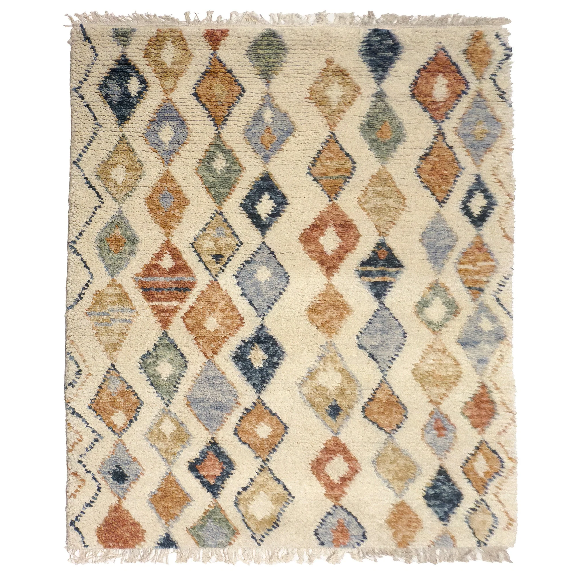 Professional Morocco Rug – Cream Multi Environmentally Friendly