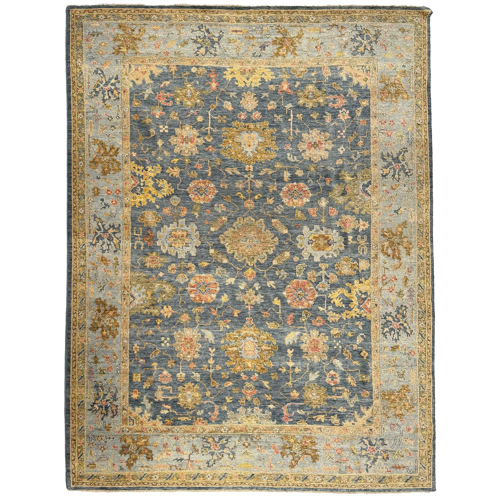 Refined Tapestry Rug – Azure Easy-to-Use