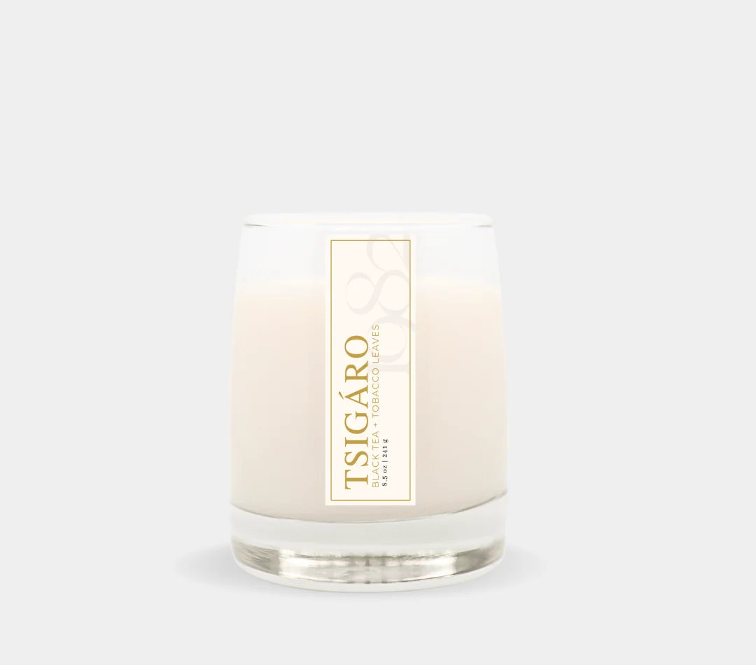 Stylish Tsigaro 8.5 oz Single Wick – Notes Tobacco Leaves Black Tea Cedar amp Vetiver – PREVIOUSLY KNOWN AS quot CIGAR LOUNGE quot Outstanding
