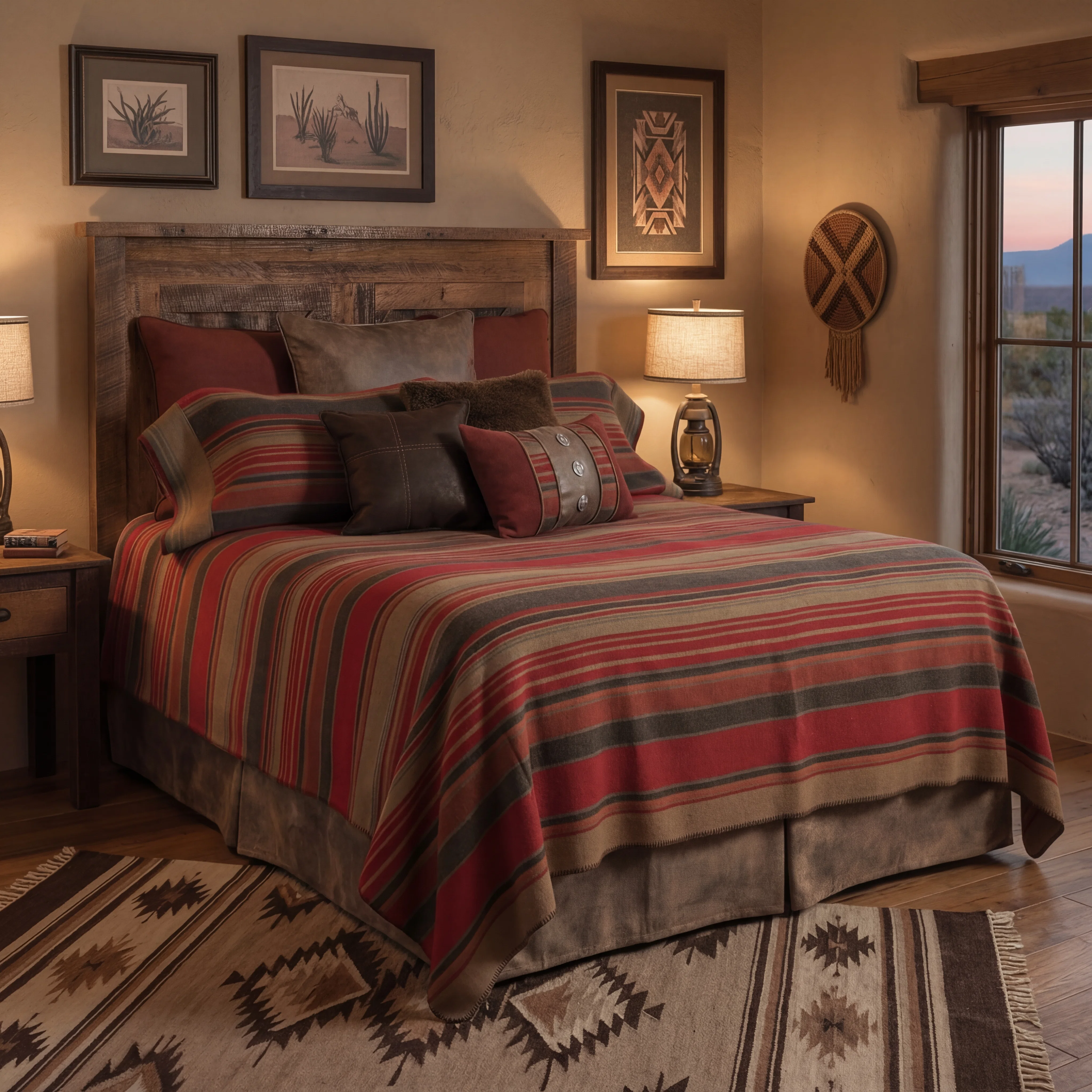 Pure Hudson Garnet Bedspread Eco-Friendly