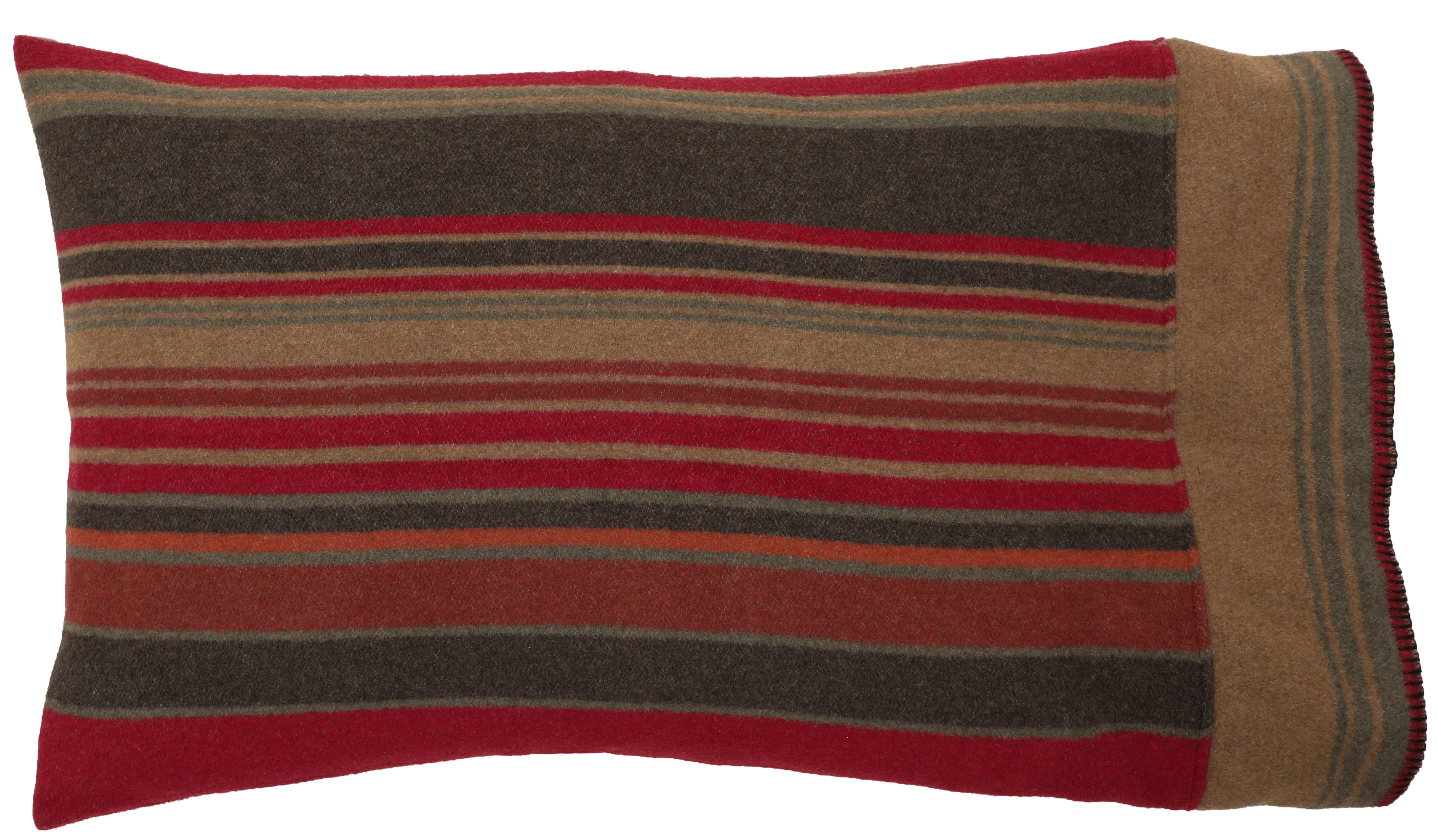 Refined Hudson Garnet Pillow Sham Optimized
