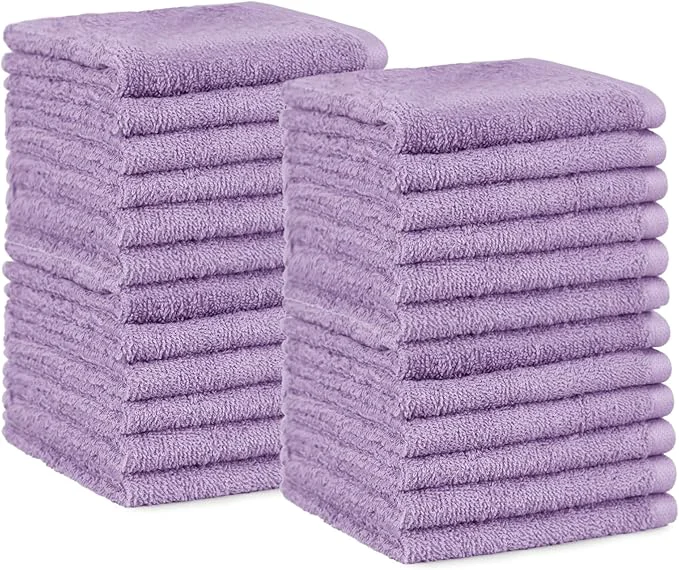 Healthy Amazon Basics Highly Absorbent Fast Drying Cotton Washcloths Refined