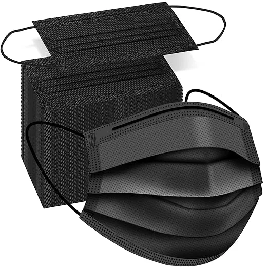 High-Performance ZTANPS 100 PCS Disposable Face Masks 3 Ply Protection Face Masks Durable