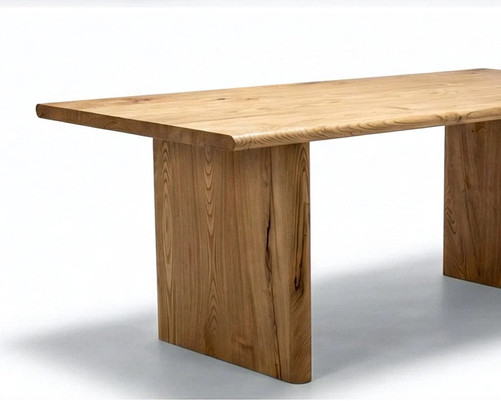Next-Generation Minimal Solid Dining Table Expertly Made