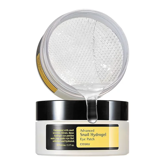 Safe COSRX Advanced Snail Hydrogel Eye Patch Gel Serum Mask Puffy Under Eye Lightweight