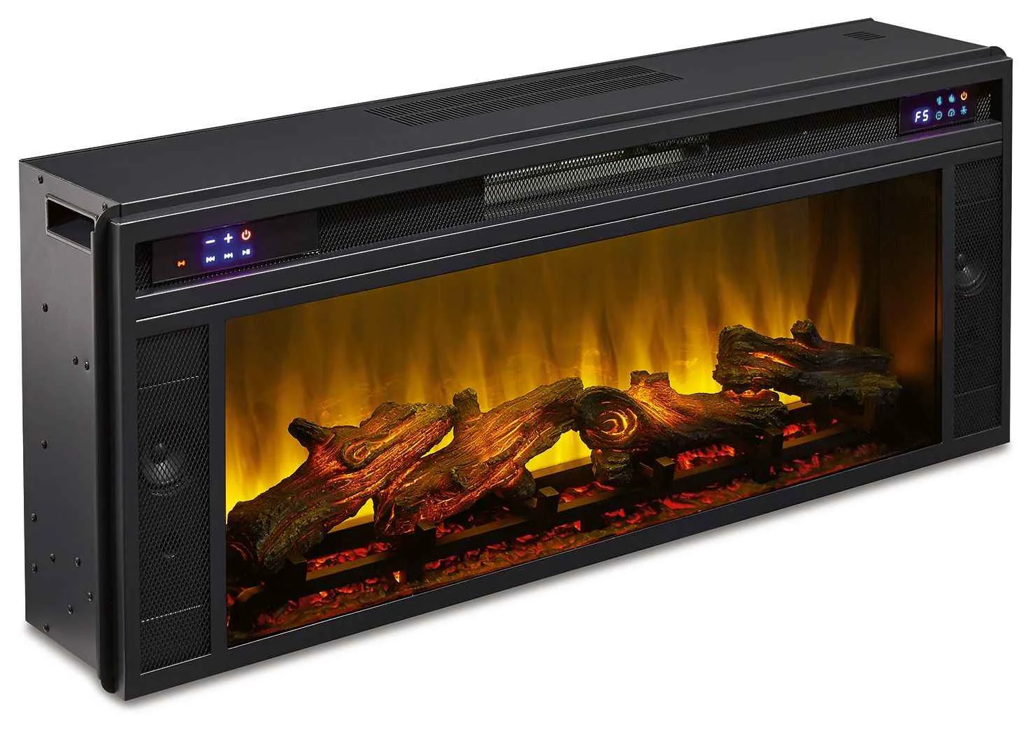 Artisan Entertainment Accessories – Fireplace Insert – Rectangular – Black Trusted