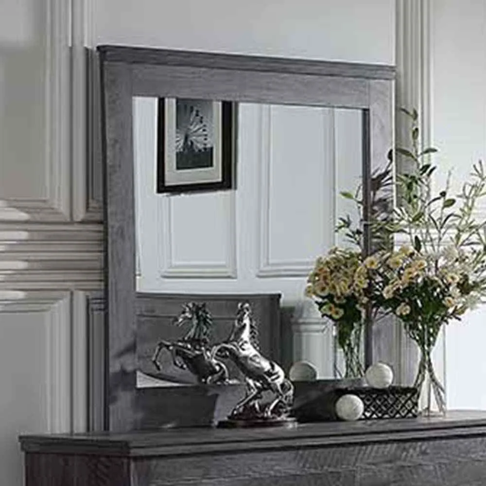 Healthy Vidalia – Mirror – Rustic Gray Oak Eco-Friendly