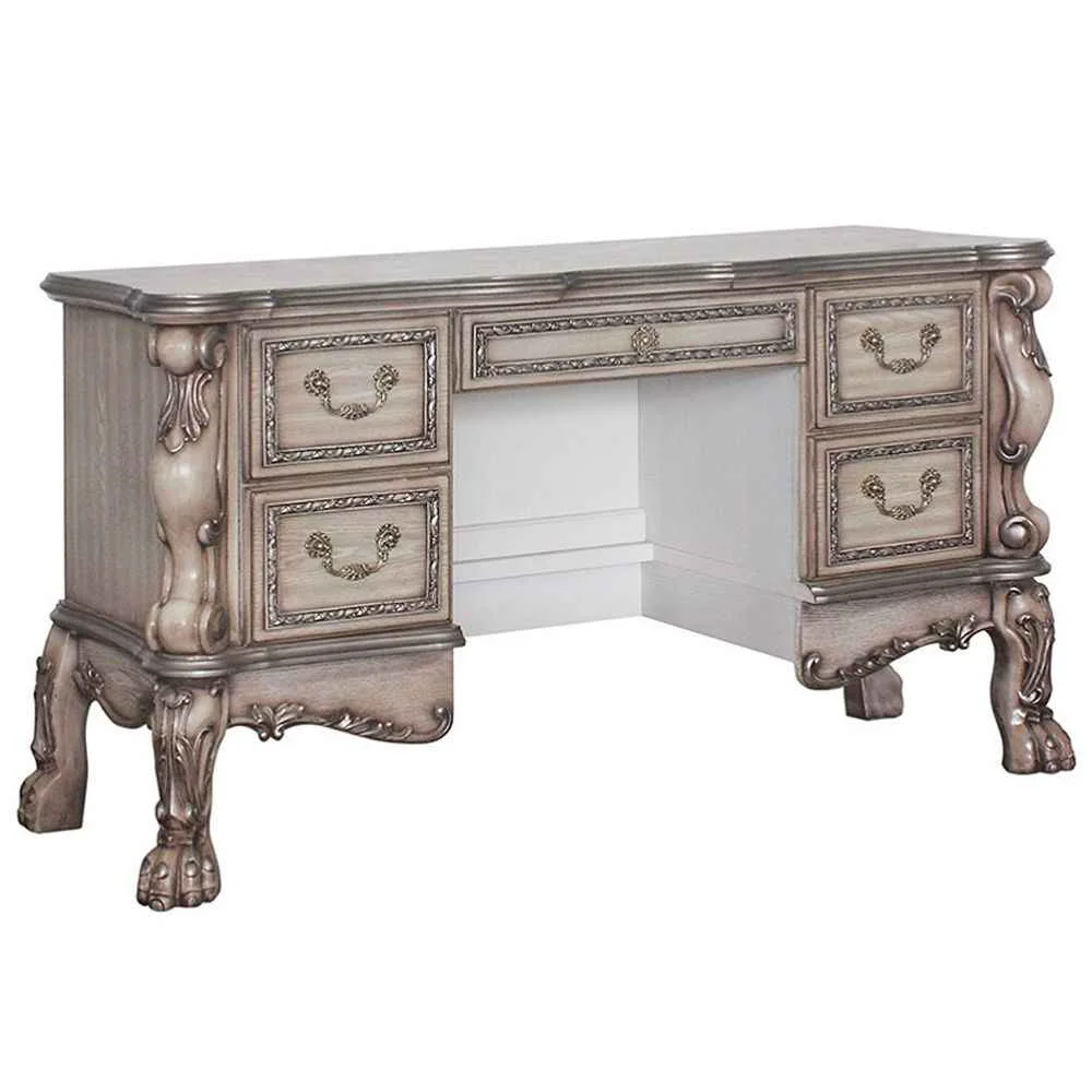 Prestigious Dresden – Vanity Desk – Vintage Bone White Exceptional
