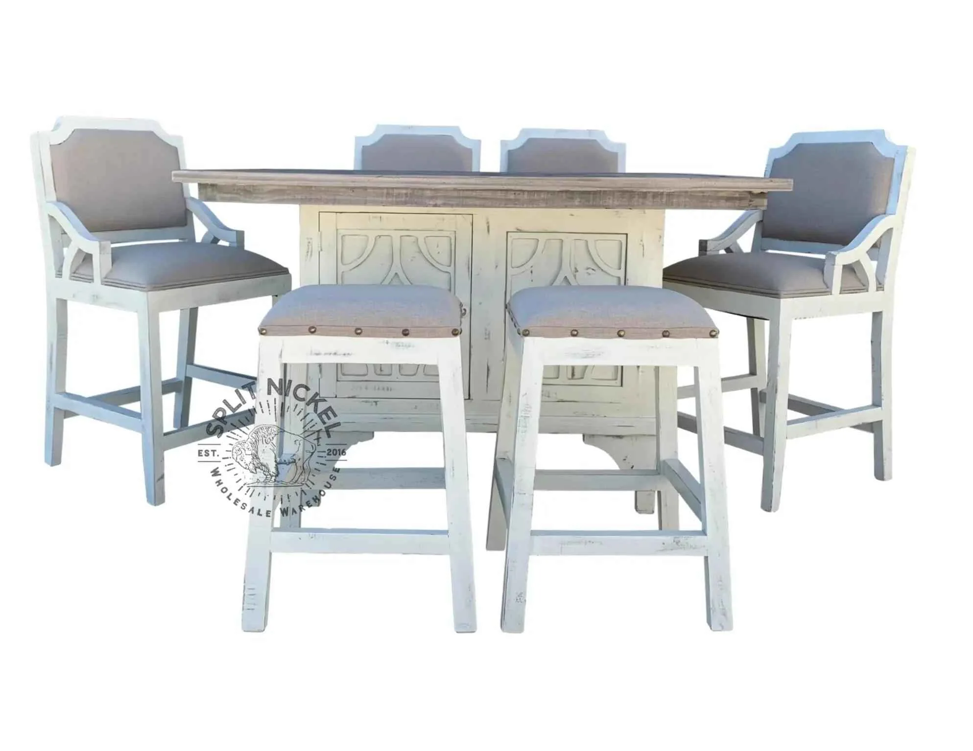 Convenient Westgate Solid Wood Pub Dining Collection Eco-Friendly